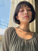 キース ヘアアンドメイク 恵比寿(kith. hair&make)&nbsp;ナチュラル×コンパクトボブ/大人カジュアル