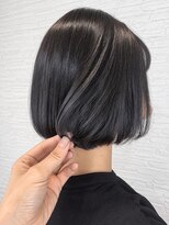 リオリス ヘア サロン(Rioris hair salon) 艶髪ボブ/ナチュラルブラック/まとまりボブ