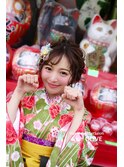 【オリーブ】卒業式 へセット&着付け