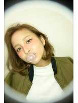 コットン 平塚店(Cotton)&nbsp;【cotton平塚】耳かけボブ/イルミナカラー/大人かわいい