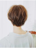丸みショート