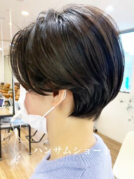 ノラキチジョウジ(NORA KICHIJOJI) #センターパート#ハンサムショート#クールショート#ショートヘア