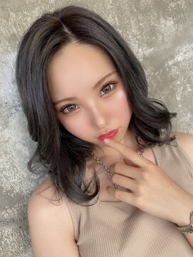 マハロヘアー(mAhalo hair) ダークラベンダーカラー