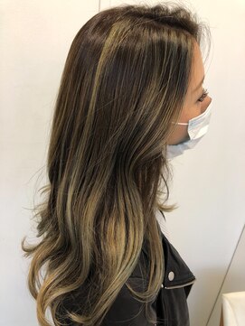 トエ(toe) [toe 山縣] バレイヤージュ(薬院／薬院大通り／薬院美容室)