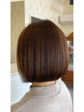 サロンロダン(SALON RODAN) 明るめベージュブラウンのボブスタイル