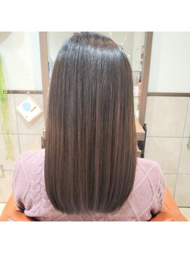 ネオリーブチノ 登戸店(Neolive cino) 地毛風ナチュラルに仕上がる縮毛矯正 髪質改善