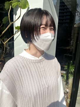 ヘアー アイス ルーチェ(HAIR ICI LUCE) ショートボブ　ミニボブ　ボブ　/中西