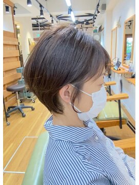 リノ 吉祥寺(Lino kichijoji) 耳掛けヘアでボリュームをコントロール♪