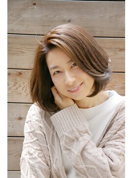 オルヘアサロン(Olu. hair salon) 大人エアリーボブ