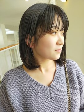 ビュートリアム 神戸(BEAUTRIUM) 丸みボブ/ボブ/透明感カラー/20代30代40代