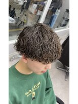 オムデュー(HOMME DEUX)&nbsp;【KAITO】波巻きパーマ！