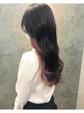 アパートメント オブ ソロン(The Apartment of Solon) 【所渉】インナーカラー/ペールピンク/韓国風レイヤー