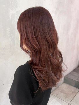 アイティー バイ アルバム 浦和店(IT by ALBUM) カシスピンクレイヤー_エアリーロングピンクブラウン_ba483532