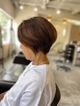 ソイクフ(SOY KUFU) 20代30代40代◎大人可愛いショートヘアシアーカラー