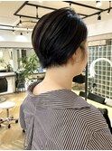 ショートパーマショートカット前髪あり前髪なし20代30代40代