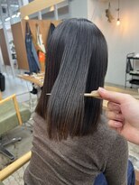 アル 心斎橋(alu) オリーブグレー/小顔に見せるヘア/ココアベージュ