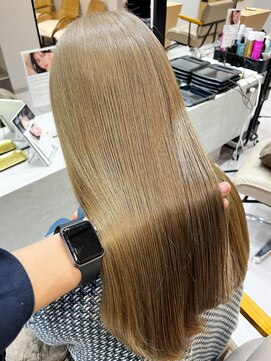 モク 立川(moc) moc style 立川/韓国/ブリーチ/髪質改善/前髪/顔まわり/レイヤー