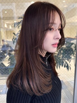 ジルブラン 京都(JIL BLAN) ハイライトバレイヤージュダブルカラーケアブリーチ20代30代