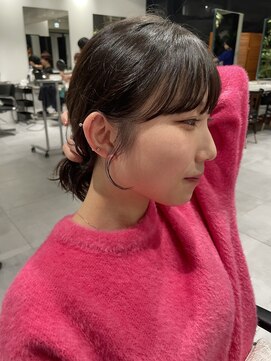 フィルムス 表参道(FILMS) 姫カットレイヤー/レイヤーカット/韓国風巻き/顔周り/表参道