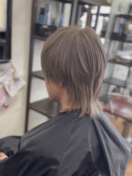ヘアーサロン カラー 色彩店(COLOR) ホワイトミルクティー