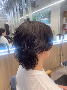 メンズサロン キング 梅田店(Men’s salon K!ng) 波巻きツイストスパイラルパーマ/フェザーパーマ/眉毛/メンズ