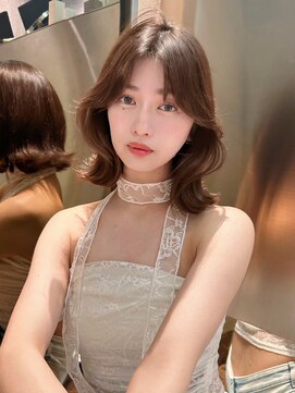 グロー オオミヤ アネックス 大宮(GLROW OMIYA ANNEX) ♪顔周り レイヤー ボブ 韓国 髪質改善 縮毛矯正