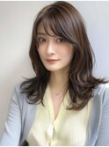 大人艶髪外ハネスタイル