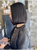 絹のような手触りの髪質改善