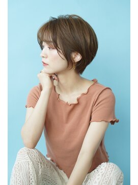 ルフュージュ バイ プロデュース 相模大野店(Refuge by Produce) くびれショート/マロンベージュ