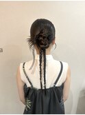 リボンとの組み合わせがかわいい＊人気カチモリアレンジ/結婚式
