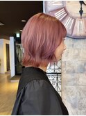 くびれミディアム×ピンクカラー