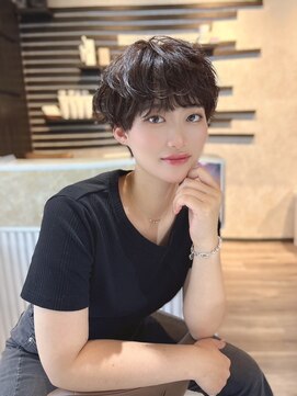 ノエ(Noe) 前髪ありシースルーバング簡単スタイリング似合わせショート