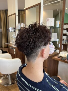 ジップ 浜田店(zip) メンズワイルドショート×３０代スポーティー