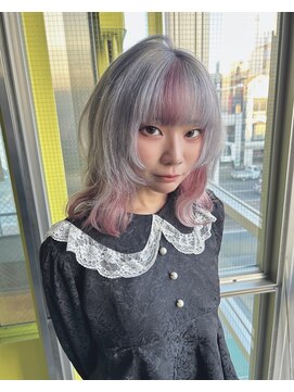 ガルボ ヘアー(garbo hair) 艶髪 デザインカラー ハイトーンカラー