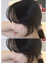 エダメ(EDAME)&nbsp;顔まわりヘア/韓国レイヤー/ダークカラー