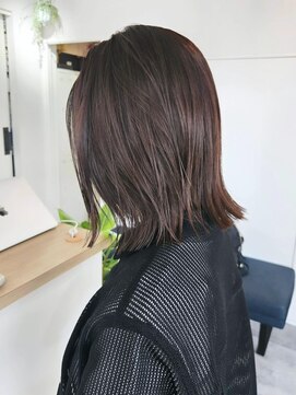 エイス 梅田 中津(Ace) 切りっぱなし　グレージュカラー