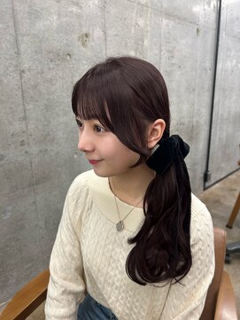 マジコ 表参道店(Magico) ショコララベンダー/顔まわりカット