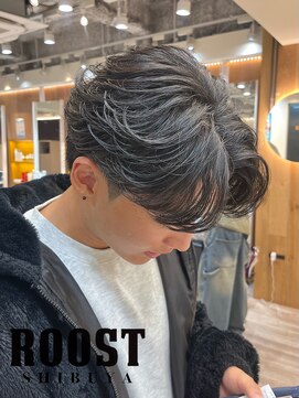 ルースト 渋谷店(ROOST) MEN’S HAIR/曲がる縮毛矯正/フェザーパーマ/渋谷