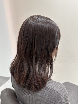 ケアしながら楽しむ【ピンクグレージュカラー】30代40代50代