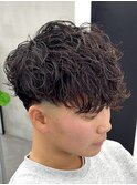スペインカール/海外風パーマ/広島メンズ