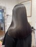 『人気No.4』髪質改善 酸性ストレート+カット+TR ¥22000