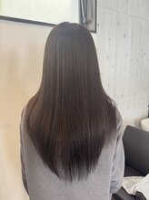クルール+&nbsp;全体染めロング+髪質改善トリートメント