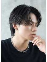 Men's hair FACE。【メンズ ヘア フェイス】【2月26日OPEN予定】&nbsp;色気センターパート/大人毛流れ