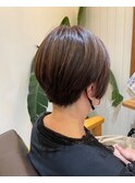 2/20ダークブラウンミディアムレイヤーカット