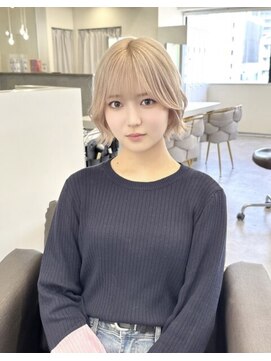 エルサ ザ リープ(ELSA the leap) 【ブリーチカラー/ダブルカラー】韓国/ハイトーン/ミルクティー