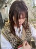 カット＋イルミナカラー ＋ トリートメント ￥15000 ◆イルミナカラー