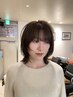 骨格に合わせたカット¥4400