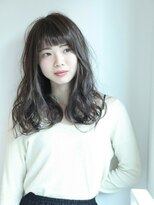 エムスラッシュ 横浜元町店(M.SLASH)&nbsp;□オン眉フリンジウェーブ小顔ロングレイヤーM.SLASH元町15-12