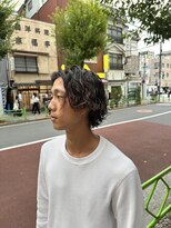 アーカイブトウキョウバーバーショップ 東京駅グランスタ八重洲店(Archive Tokyo) 東京駅/八重洲/理容室/メンズサロン/ラフミディアムパーマ