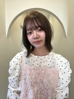 ウシワカマル ミライ(USHIWAKAMARU MIRAI)&nbsp;ミントベージュ×ボブレイヤー